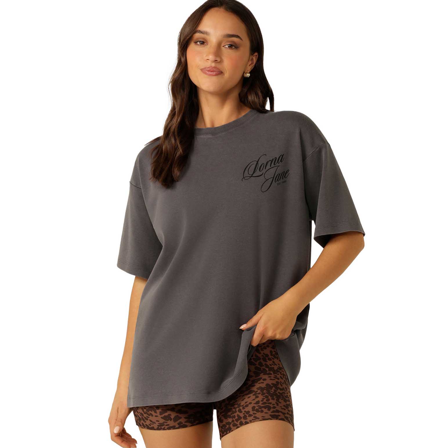Lorna Jane Early Riser Washed Boyfriend T-Shirt